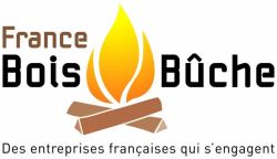 France bûche bois logo